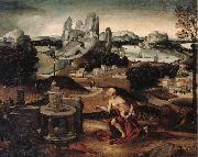 unknow artist Saint jerome in penitence painting